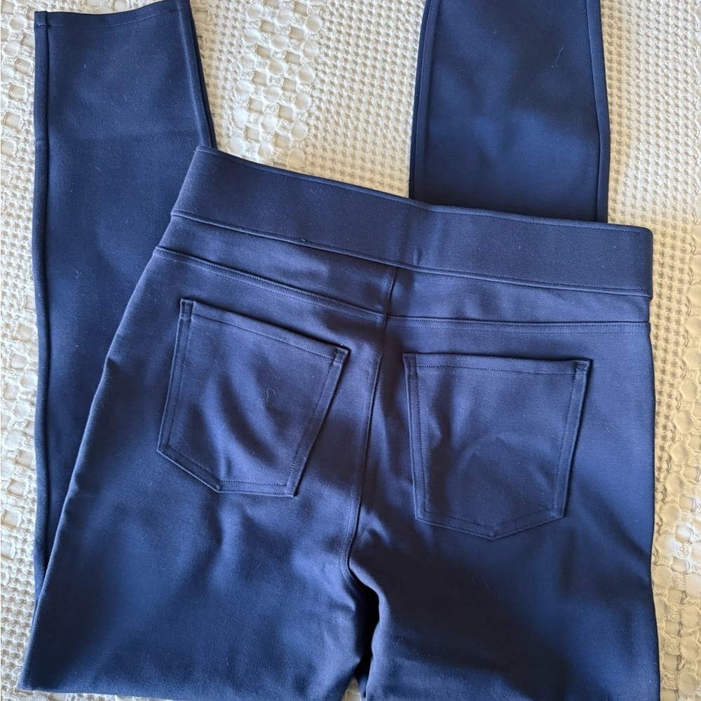 SPANX Deep Blue Leggings - Picture 2 of 4